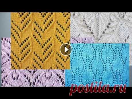 Интересные Ажурные узоры спицами- 3 со схемами. Вязание Knitting Knitted Diy Вязание спицами. Дорогие друзья, представляю вашему вниманию видео- альбом с интересными ажурными узорами со схемами. Вязание Knitting Knitted Diy Выб...