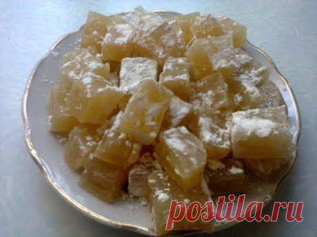 Восточное лакомство Рахат-лукум.  Eastern delicacy Turkish Delight.