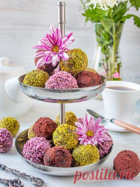 Рецепт шоколадных шариков "Брауни" с фото пошагово на Вкусном Блоге