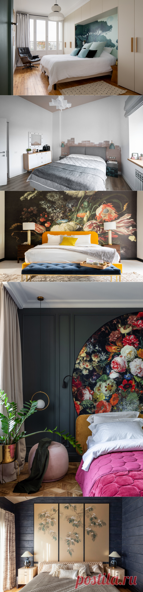 Дизайн стен в спальне (16 фото), варианты отделки, декора и оформления стен в спальне | Houzz Россия