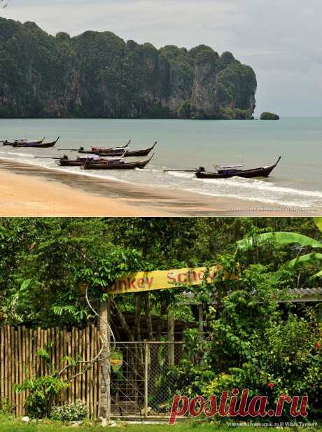 Таиланд, Краби Таун и пляж Ао Нанг.