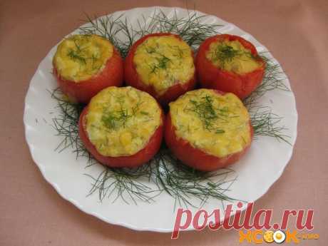 Фаршированные помидоры в духовке – вкусный фото рецепт приготовления с сыром