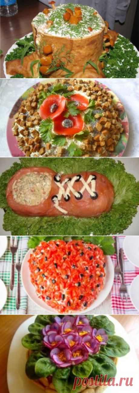 ТОП-5 обалденных салатов на праздники - гости ахнут от восторга!