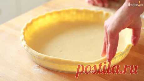 Видео-рецепт: Песочное тесто для пирога Смотрите, как готовить основу для песочных пирогов, тартов и тарталеток. Песочное тесто очень просто сделать в домашних условиях.  Ссылка на подробный рецепт...