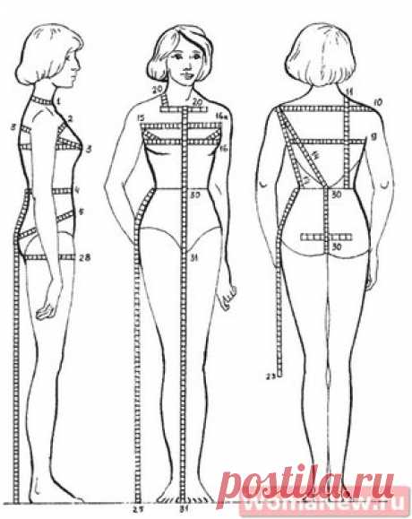 Как снимать мерки для построения выкройки + видео

С чего же нужно начинать работу кройки и шитья? Это известно всем — с выкройки. Для ее получения необходимо построить чертеж по снятым меркам. Так как же правильно снимать мерки?
Показать полностью…