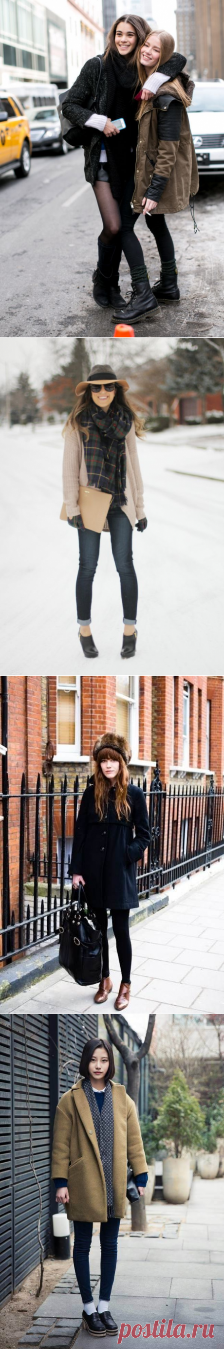 How To Look Fashionable On Winter (Street Style Inspirations)