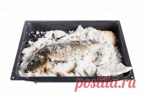 Рыба в соли пошаговый рецепт с видео и фото – основные блюда