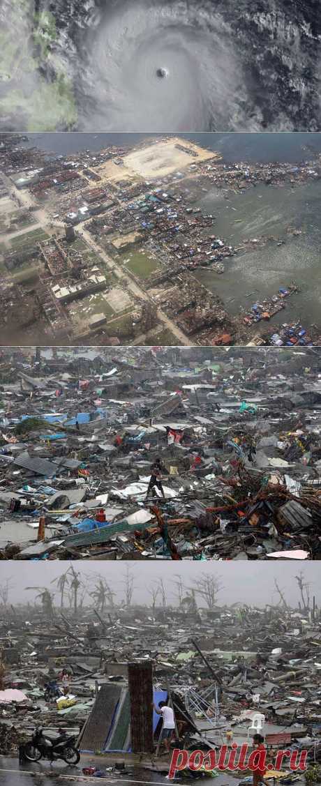 Последствия тайфуна на Филиппинах (ФОТО)