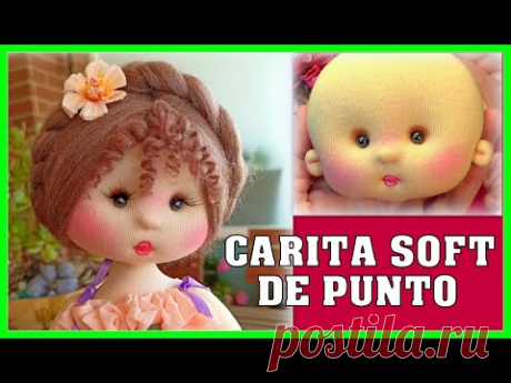 TUTORIAL CARITA DE MUÑECA SOFT DE PUNTO CON OREJITAS video - 472