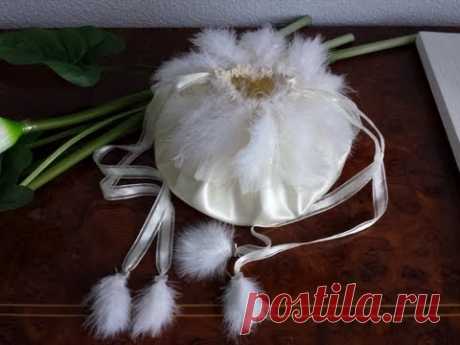 DIY BOLSO DE NOVIA, COMUNION O PARA FIESTA DE QUINCE - BRIDE, COMMUNION OR FIFTEEN PARTY PURSE