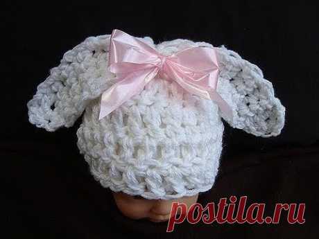 HOW TO CROCHET A BUNNY EARS HAT