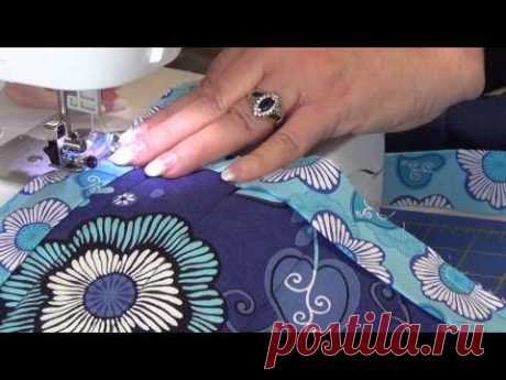 How to machine bind. No hand stitching! - YouTube