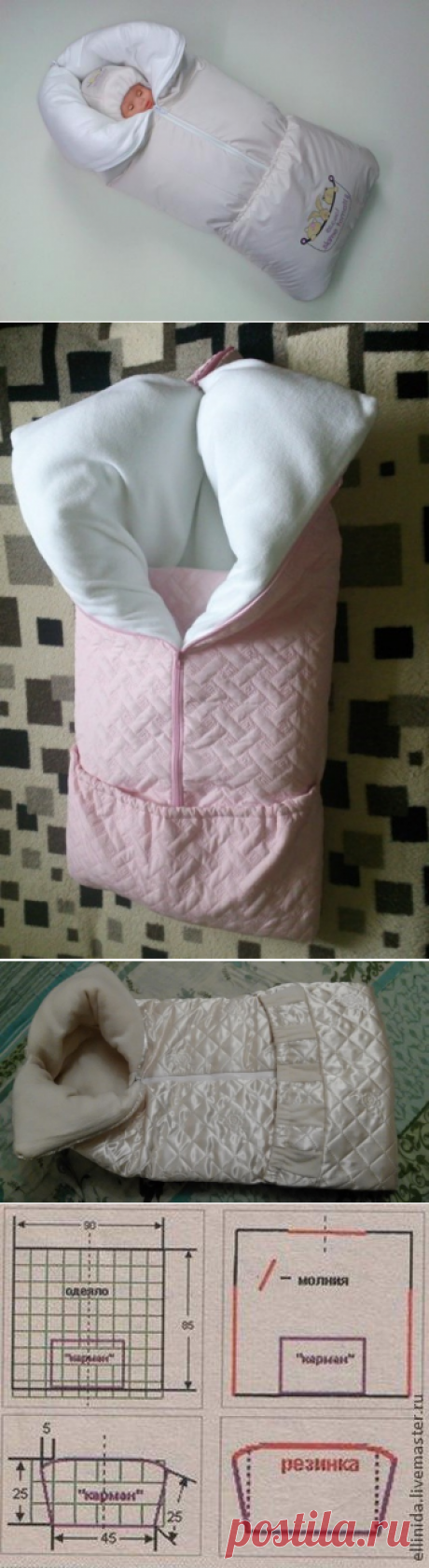 Шьем одеяло-трансформер для новорожденного - Ярмарка Мастеров - ручная работа, handmade