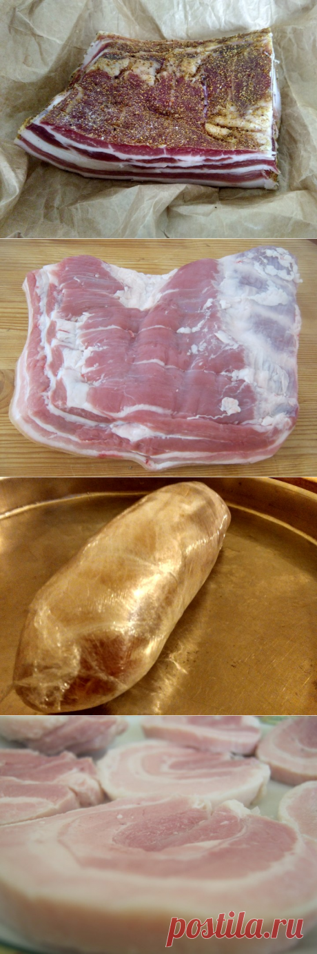 Рецепт соленой свиной грудинки: не станем тратить деньги на заморские деликатесы