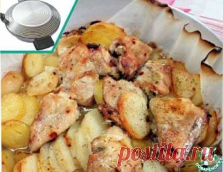 Курица с картофелем по-сельски Кулинарный рецепт