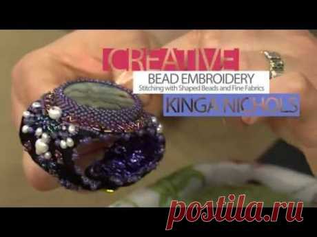 Creative Bead Embroidery 1 and 2 with Kinga Nichols