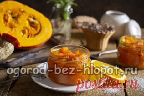 Вяленая тыква в сиропе с апельсином - рецепт в домашних условиях