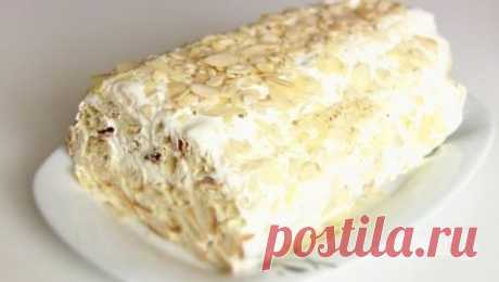 Торт "Полено" из готового слоеного теста - пошаговый рецепт с фото на Повар.ру