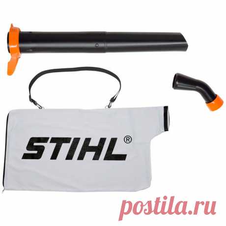 Навесной комплект для всасывания Stihl BGE 71/81 NEW позволяет переоборудовать электрическое воздуходувное устройство в электрический всасывающий измельчитель. Для моделей BGE 71 и BGE 81.