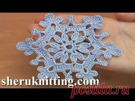 Crochet Snowflake How to