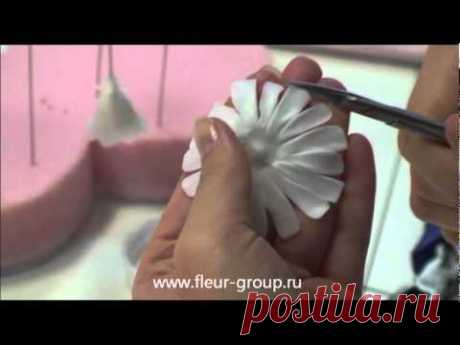 Керамическая флористика fleur - Урок 1 (часть 3).wmv - YouTube