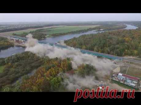 Взрыв моста в Гомельском районе