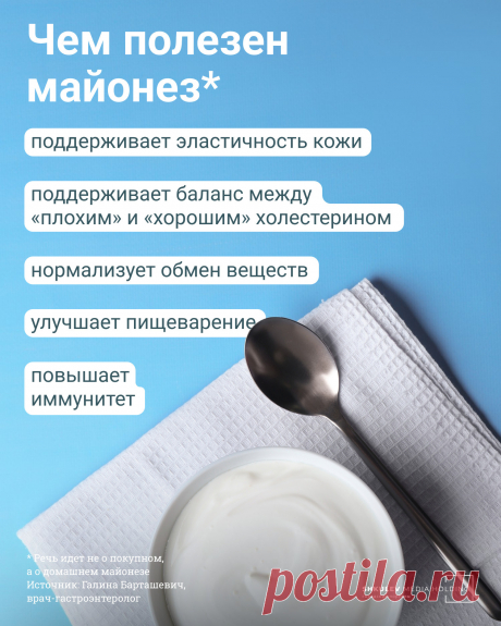 Майонез не враг: врачи назвали вредные продукты, которые на самом деле полезны - 22 апреля 2023 - 74.ru