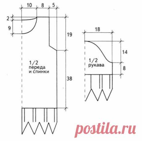 Для роскошных дам / Вязание крючком / Женская одежда крючком. Схемы и описание