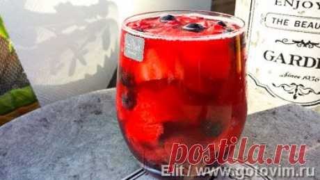 Боуль (коктейль-крюшон) с ягодами. Фото-рецепт / Готовим.РУ