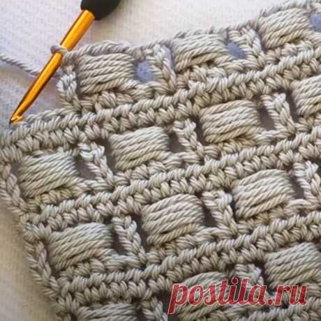 Симпатичный фактурный узор — всегда пригодится! (Вязание крючком) Easy Crochet Baby Blanket Patterns I Trends Crochet Blanket Knitting Pattern — Журнал Вдохновение Рукодельницы