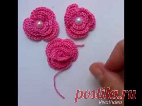 CROCHE / FLOR PRIMAVERA