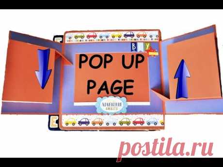 ПОП АП КОНСТРУКЦИЯ / TUTORIAL SCRAPBOOK / DIY POP-UP ALBUM / SCRAPBOOKING IDEAS