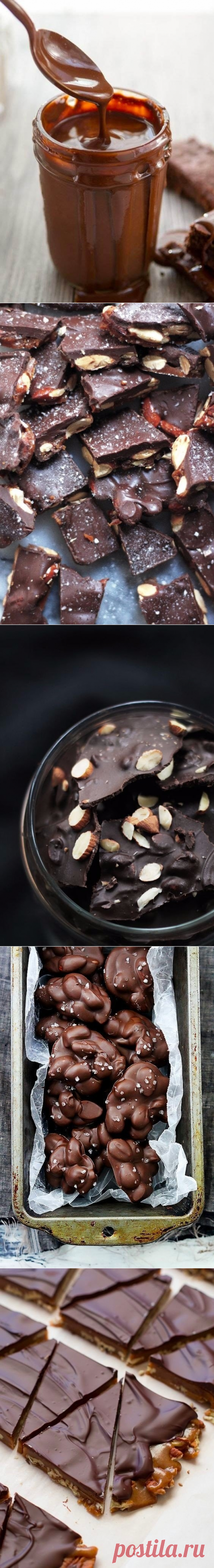 Как приготовить шоколад домашний без красителей и консервантов - рецепт, ингредиенты и фотографии