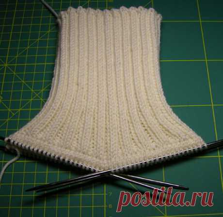 Мастер-класс: воротник &quot;гольф&quot;.: ru_knitting