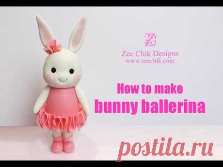 How to make a bunny ballerina