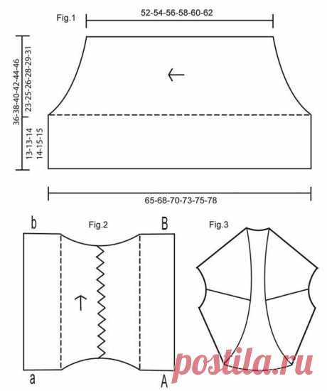 Общие - Выкройка Жакета-Болеро