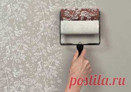 Декоративная покраска стен: 7 крутых идей узоров своими руками