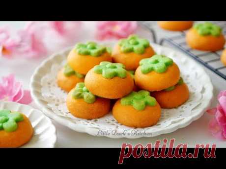 Печенье с маслом хурмы ❤ (Persimmon Butter Cookies)