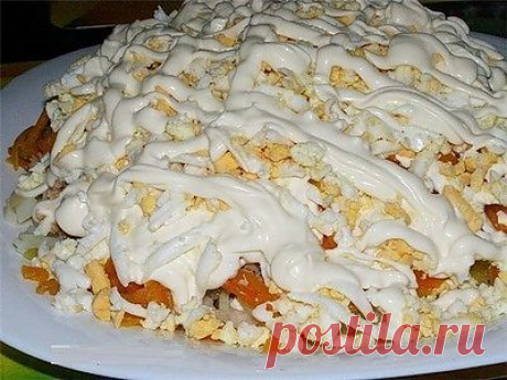 Салат «Печень под шубой» - рецепт приготовления с фото / COOK-MASTER.RU