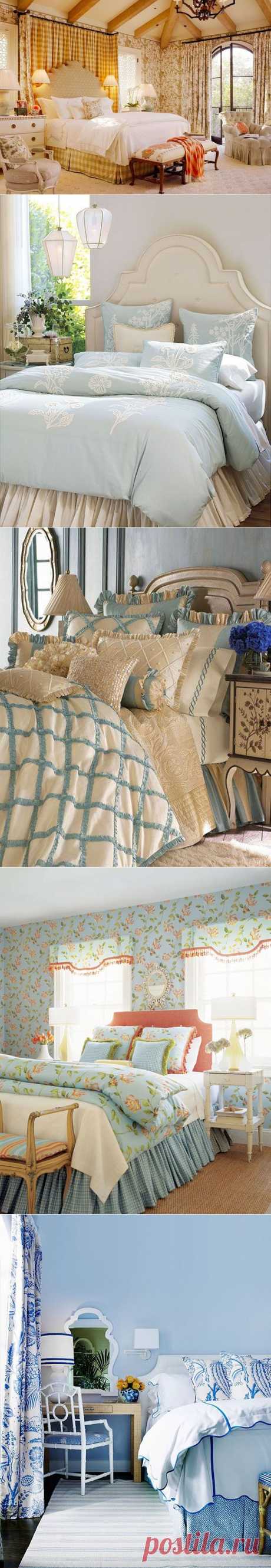 Великолепные спальни в стиле прованс &amp;#8212; Роскошь и уют