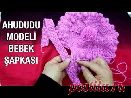 Ahududu Modeli Bebek Şapkası