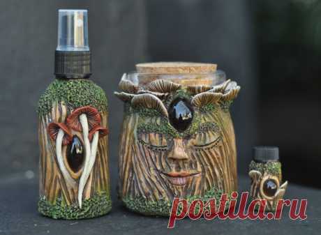 Пин содержит это изображение: Wild Yam Co. Woodland Creature Jar