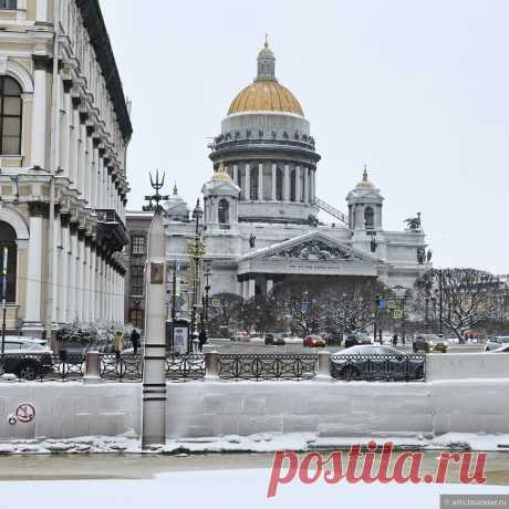 Санкт-Петербург зимой: 25 фото города в сиянии праздничных огней и снега | Туристер.Ру | Дзен