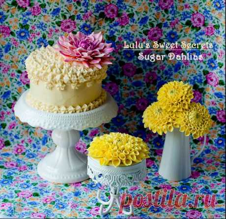 Lulu's Sweet Secrets: How To Make Sugar Dahlias