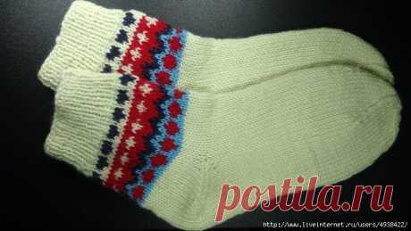 Как вязать вечные носки - How to knit timeless socks.
