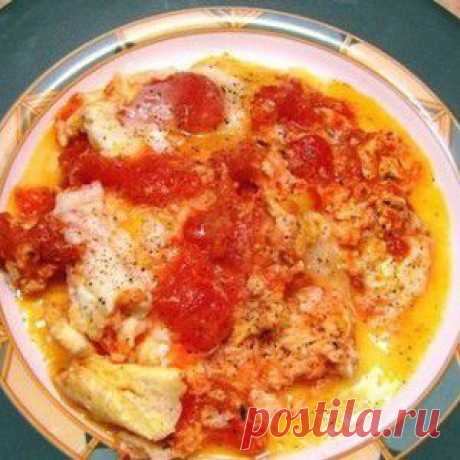 Яичница с помидорами рецепт – азербайджанская кухня: завтраки