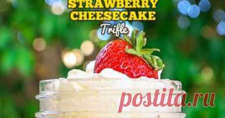 Strawberry Cheesecake Trifle