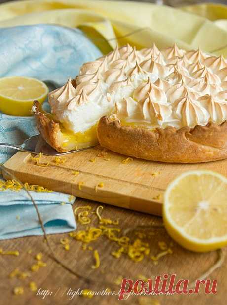 Lemon meringue pie.