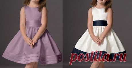 Платье для девочки
#схемы_выкроек на возраст от 1 года до 14 лет
#шьем_для_детей
Vestido de festa com pregas horizontais