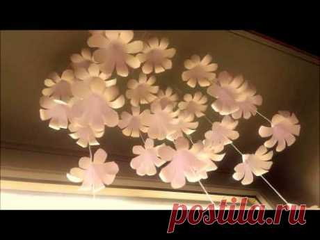 DIY Simple Home Decor - Hanging Flowers 1- Handmade Decoration